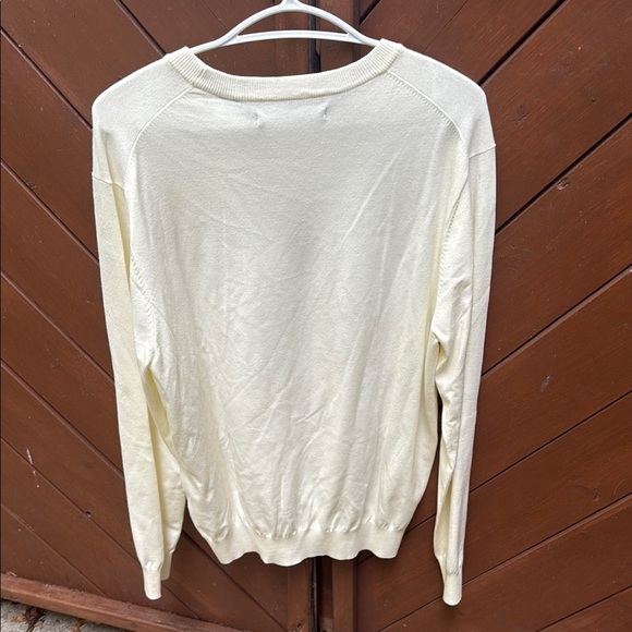 Perry Ellis Ivory Knit Sweater. Brand new. Size L. - Picture 2 of 6